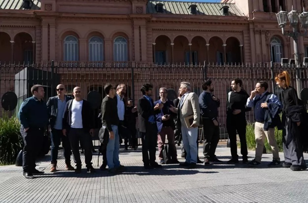 Reabre la sala de periodistas en Casa Rosada y se reanudan las conferencias oficiales
